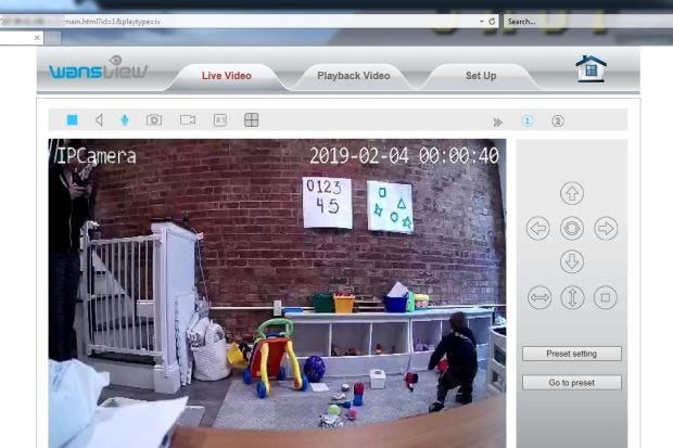 Once the hacker was able to get into the Windows PC, he was able to get into the Wi-Fi network and connect to this Wansview IP camera.